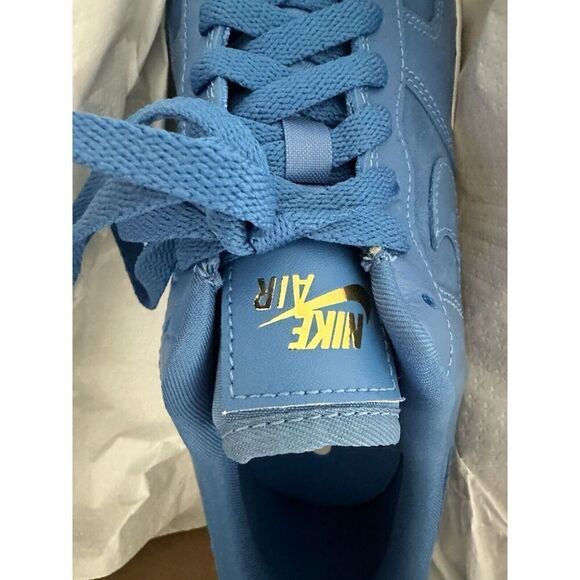 Size 8.5 - Nike Air Force 1 '07 LX Blue Ostrich W - Picture 7 of 8